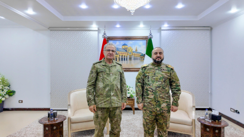 Kara Kuvvetleri Komutanı Orgeneral Tokel, Suriye’de temaslarda bulundu