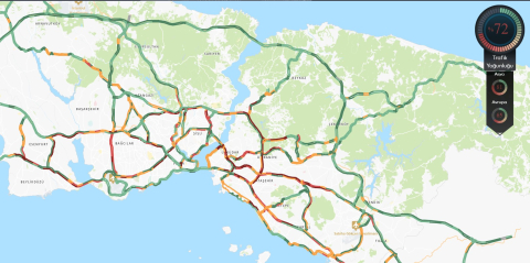 İstanbul - İstanbul'da trafik yoğunluğu -2 / Görüntü eklendi