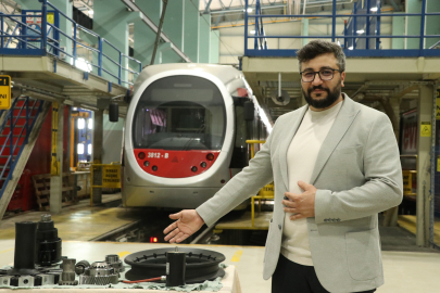 Yerli tramvay parçalarıyla ekonomiye 180 milyon TL katkı