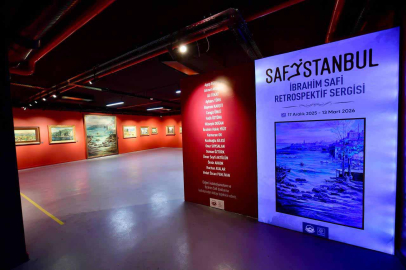 İstanbul -  İbrahim Safi'nin sanat mirası 40 yıl sonra Fatih'teki sergide sanatseverlerle buluştu