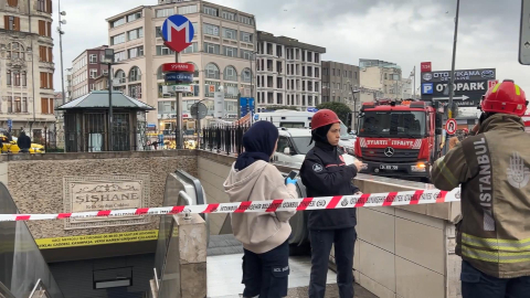İstanbul - Şişhane metro istasyonunda raylara atlayan 1 kişi hayatını kaybetti 2 / Ek bilgiyle geniş haber