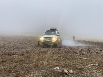 Libya askeri heyetini taşıyan uçağın düştüğü alanda çalışmalar sürüyor