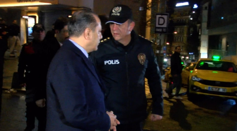 İstanbul - İstanbul İl Emniyet Müdürü Yıldız, yılbaşı için alınan tedbirleri denetledi