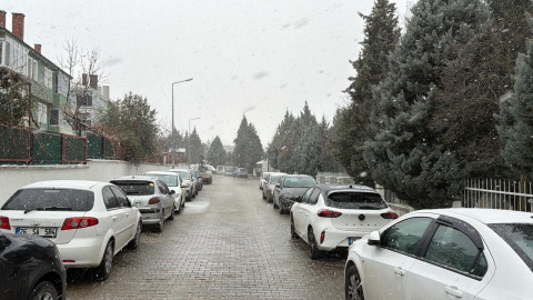 Eskişehir’de kar yağışı
