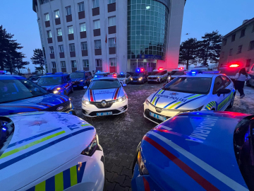 Nevşehir’de emniyet ve jandarmaya 184 yeni araç hizmete alındı