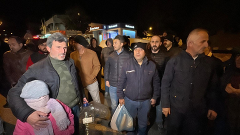 Edirne'de 10 gündür suların akmadığı mahalleliden tepki