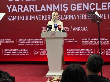 Devlet korumasında yetişen 605 kişi kamuya atandı