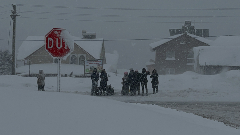 Bolu’da yoğun kar yağışı / Ek fotoğraflar