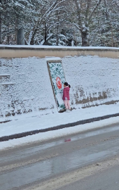 7 yaşındaki Zeynep'in bayrak sevgisi