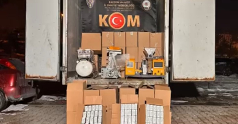 Kayseri’de 270 kilogram kaçak tütün ele geçirildi