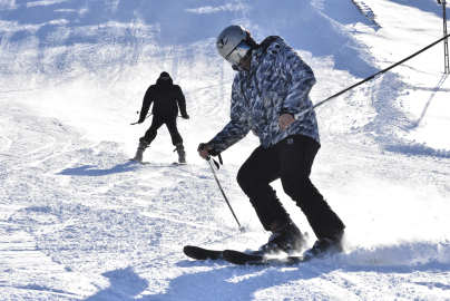 Bitlis’te kayak merkezleri doldu