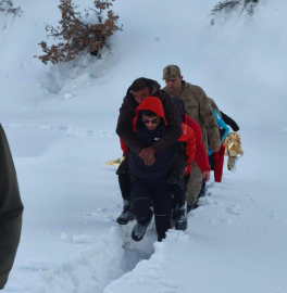 Siirt’te GES tesisinde mahsur kalan işçi kurtarıldı