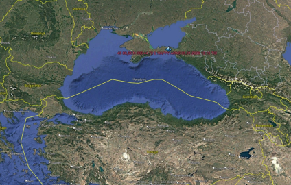 Karadeniz'de sürüklenen Türk gemisi karaya oturdu