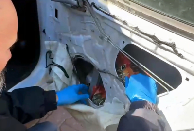 Aracında 66 bin 600 uyuşturucu hap ele geçirildi; ‘Babam hastaydı, ziyarete gidiyordum’ dedi