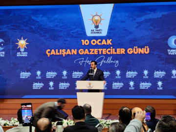 İstanbul - AK Parti İstanbul Başkanlığı'nda 10 Ocak Çalışan Gazeteciler Günü programı düzenlendi