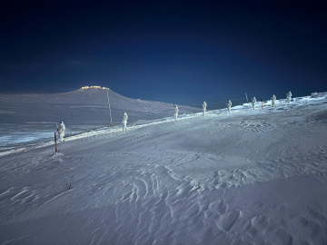 Mehmetçik, zorlu kış koşullarında hudut güvenliği için görevde