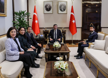 Cevdet Yılmaz, Moğolistan ve Japonya'nın Ankara büyükelçilerini kabul etti