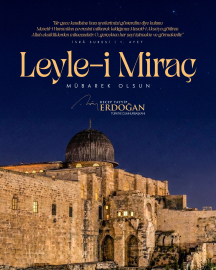 Cumhurbaşkanı Erdoğan’dan Miraç Kandili mesajı