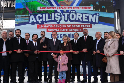 Sancaktepe’de 19 Mayıs Gençlik ve Spor Parkı hizmete açıldı