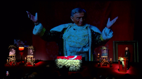 İstanbul - Haldun Dormen için Muhsin Ertuğrul Sahnesi'nde tören düzenlendi