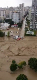 Mersin'de sağanak; dereler taştı, yolları su bastı / Ek fotoğraflar