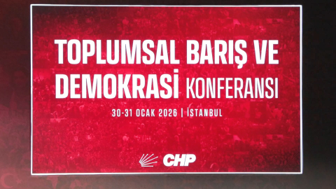 İstanbul- Özgür Özel, 'Toplumsal Barış ve Demokrasi Konferansı'nda konuştu