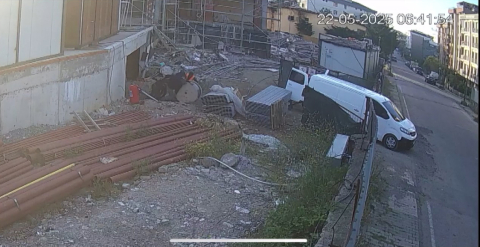 İstanbul- İstanbul’da inşaatlardan bakır kablo hırsızlığı kamerada; 9 kişi tutuklandı