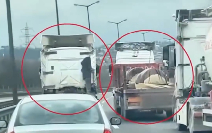 Bakan Yerlikaya: Kocaeli'de dakikalarca sol şeridi işgal eden TIR sürücüsüne idari para cezası uygulandı