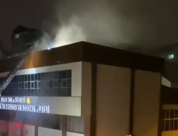 Başkentte saunada çıkan yangın söndürüldü