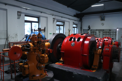 Atatürk'ün imzası ile kurulan santral, 96 yıldır kesintisiz enerji üretiyor/Ek fotoğraflar