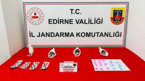 Edirne’de uyuşturucu operasyonu; karı-koca gözaltına alındı