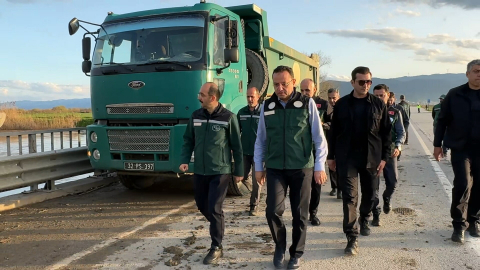 Tarım ve Orman Bakan Yardımcısı Gizligider, Aydın'da taşkın alanlarını inceledi