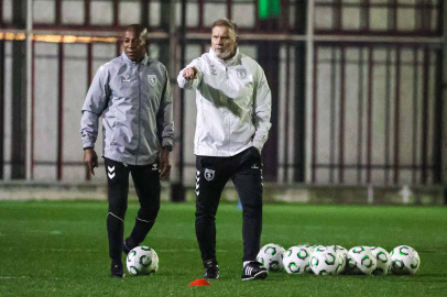 Samsunspor, Thorsten Fink ile ilk antrenmanına çıktı