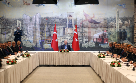 İstanbul - Cumhurbaşkanı Erdoğan, ASKON Yönetim Kurulu üyelerini kabul etti