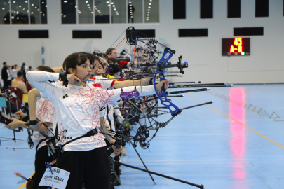 Türkiye Okçuluk U15 Ligi Finalleri Samsun��da başladı