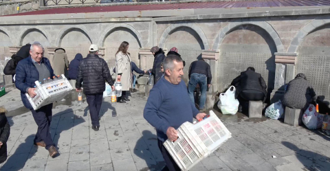 Erzincanlılar oruçlarını ‘ekşisu’ ile açıyor