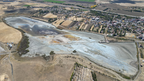 Geçen yıl kuruyan Ulaş Gölü, yüzde 100 doluluğa ulaştı/Ek fotoğraflar