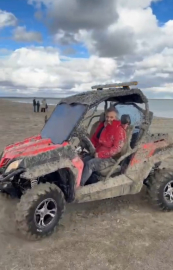 Koruma altındaki Seyfe Gölü'nde off-road yapan ATV sürücüsüne işlem