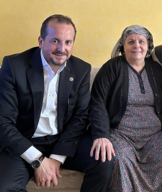 AK Parti Milletvekili Özen'in annesi toprağa verildi