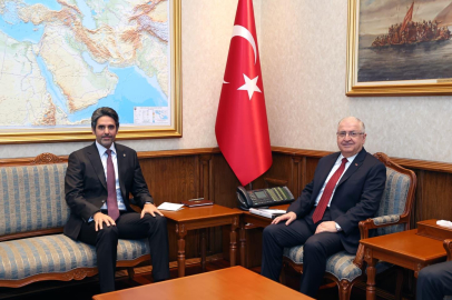 Bakan Güler, Katar Büyükelçisi Faisal ile görüştü