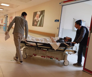 Tabancasını temizlerken sol bacağından yaralandı