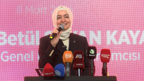 Fatma Betül Sayan Kaya: 2028’de Cumhurbaşkanımızı yeniden başkan yapacağız