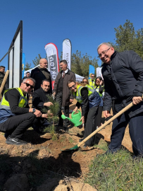 Tekirdağ Şarköy'deki yanan ormana 10 bin fidan dikildi