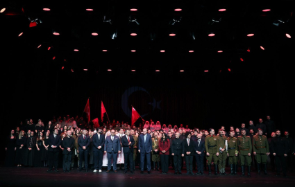 Cumhurbaşkanlığı Külliyesi'nde 'Şüheda 1915' tiyatro oyunu sahnelendi