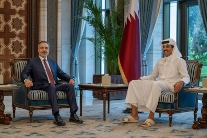 Dışişleri Bakanı Fidan, Katar Emiri Al Sani tarafından kabul edildi