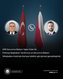 Bakan Güler, Polonyalı mevkidaşı ile görüştü
