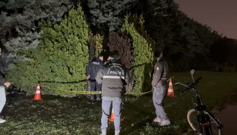 İstanbul -Ümraniye'de parkta erkek cesedi bulundu