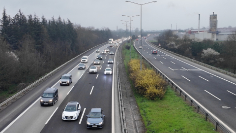 Anadolu Otoyolu’nun Düzce geçişinde dönüş yoğunluğu