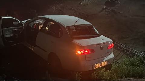 Osmaniye'de otomobil, köprüden düştü: 1 yaralı