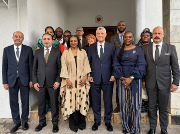 Bakan Bolat, Nijeryalı mevkidaşı Oduwole ile bir araya geldi